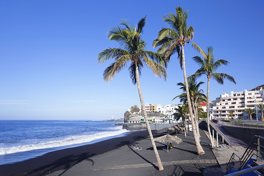 Beach of Puerto Naos, La Palma, Canary Islands, Spain, Atlantic, Europe