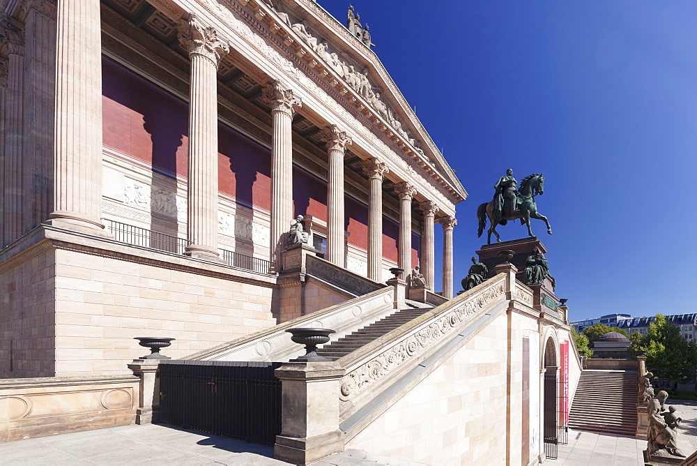 Alte Nationalgalerie (Old National Gallery), Museum Island, UNESCO World Heritge Site, Mitte, Berlin, Germany, Europe