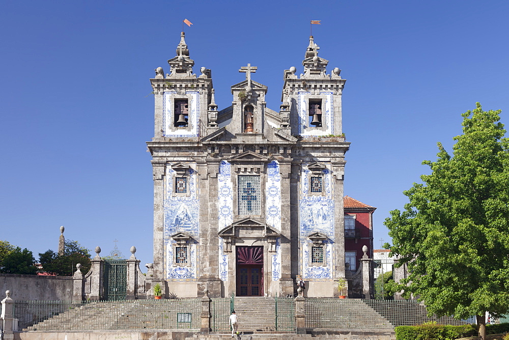 San Ildefonso church, Praca da Batalha, Porto (Oporto), Portugal, Europe