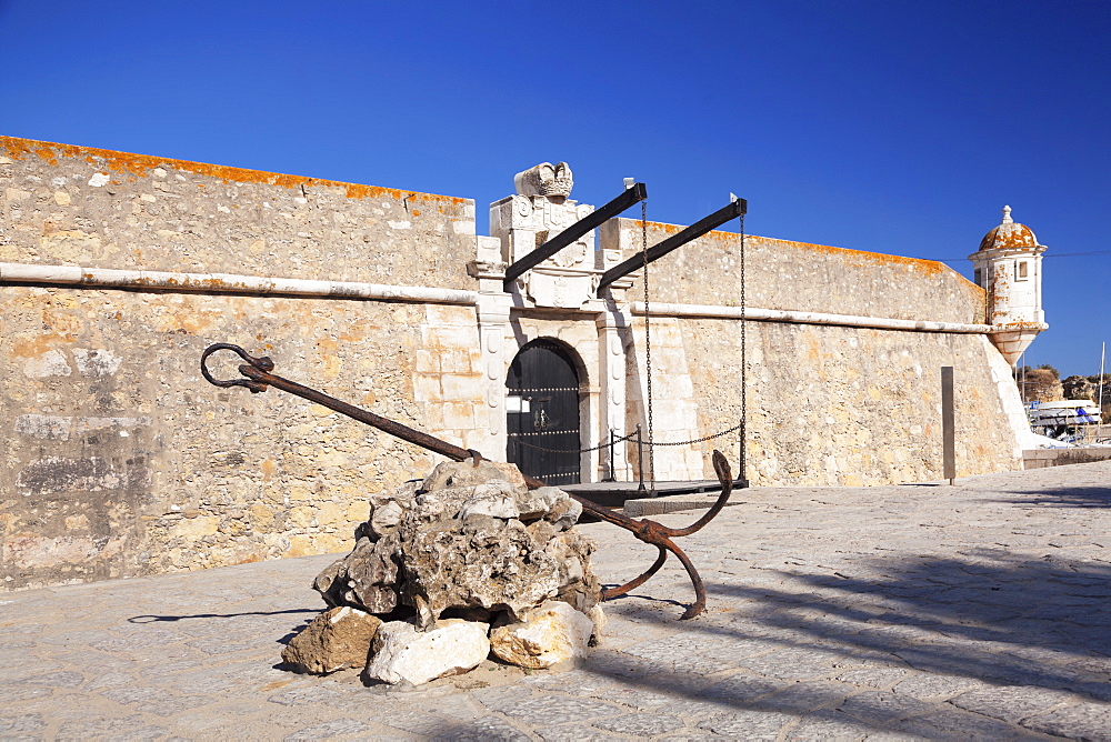 Ponta da Bandeira fortress, Lagos, Algarve, Portugal, Europe