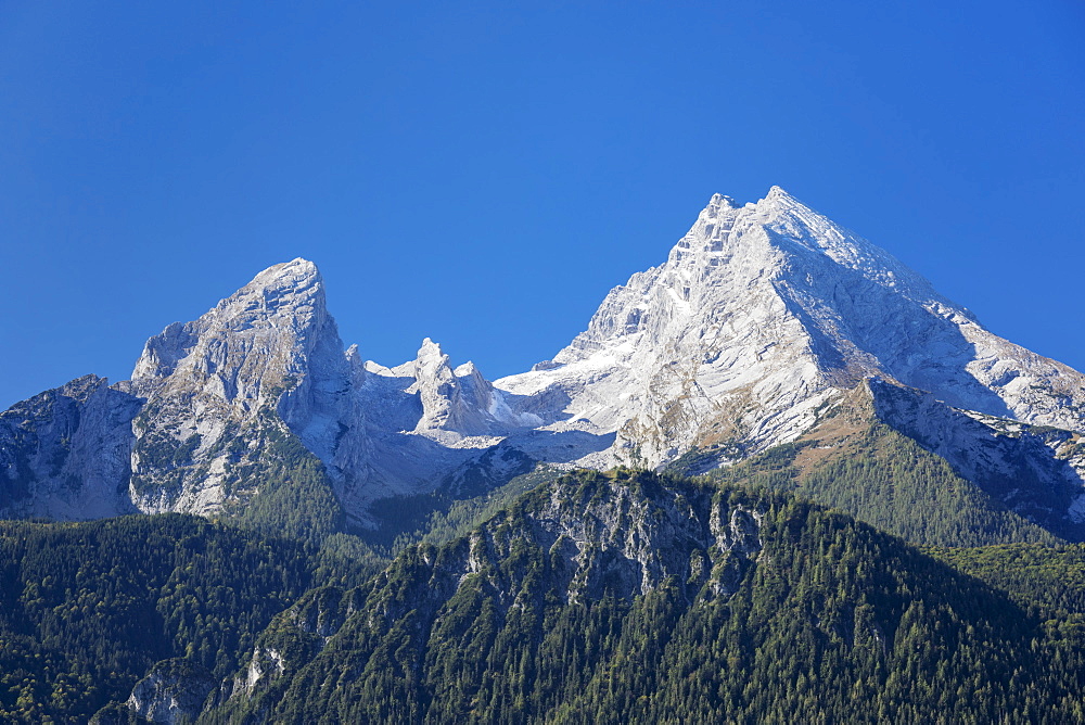 Watzmann mountain in Berchtesgaden, Germany, Europe