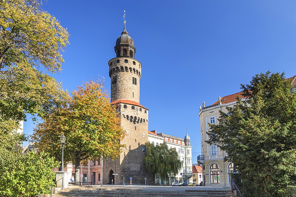 Historical-cultural Museum, Reichenbacher Turm Tower, Goerlitz, Saxony, Germany, Europe