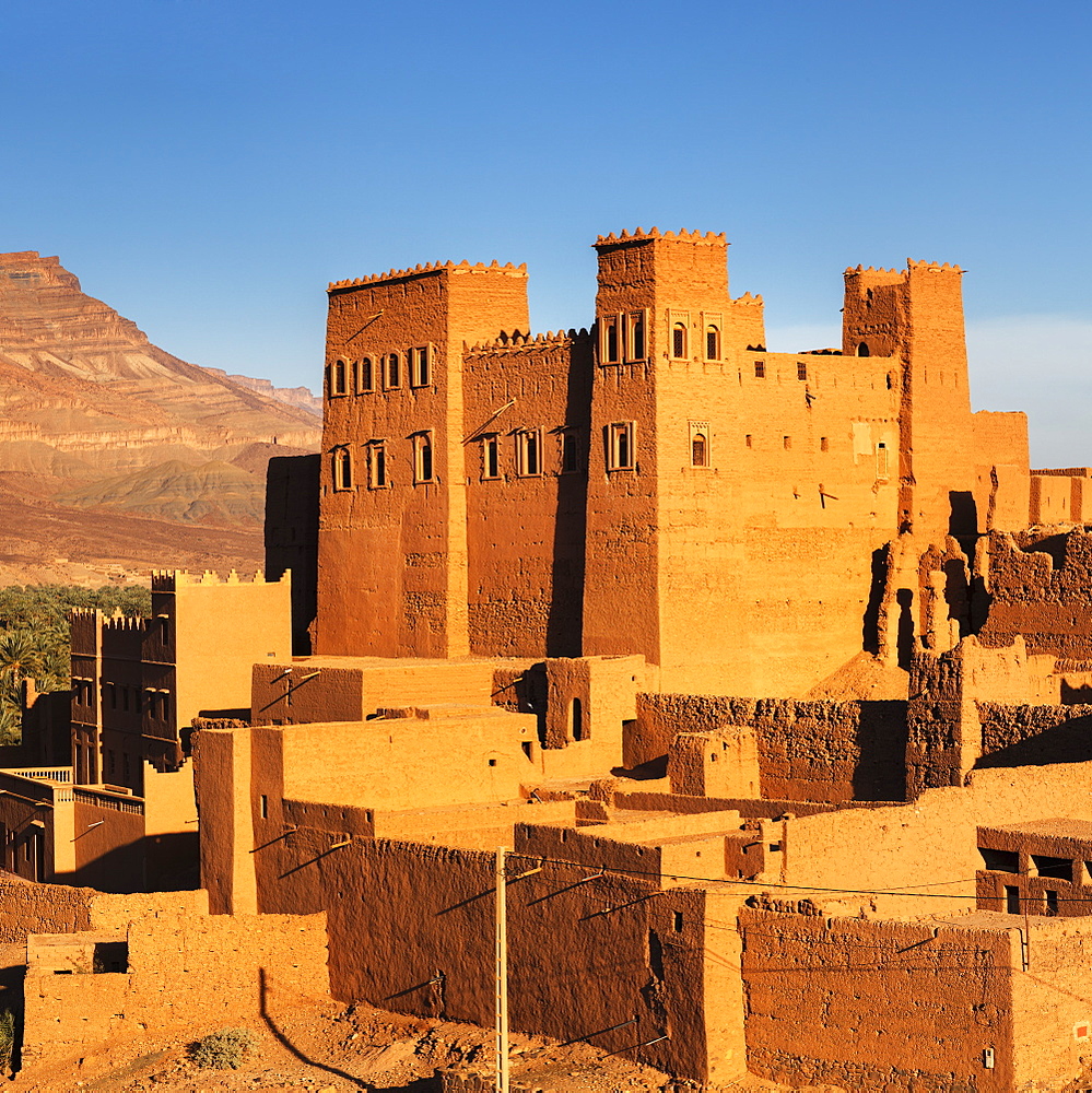 Kasbah Oulad Othmane, Draa Valley, Atlas Mountains, Morocco, North Africa, Africa