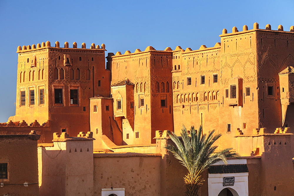 Kasbah Taourirt, Ouarzazate, Road of Kasbahs, Atlas Mountains, Southern Morocco, Morocco, North Africa, Africa