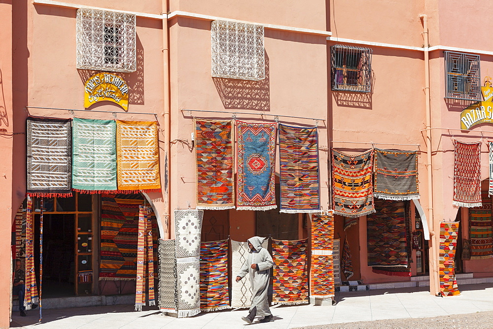 Carpet Shop, Tazenakht, Southern Morocco, Morocco, North Africa, Africa