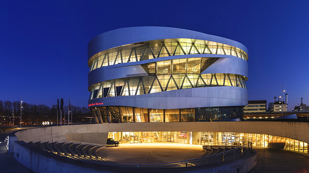 Mercedes Benz Museum, Stuttgart, Baden-Wurttemberg, Germany, Europe