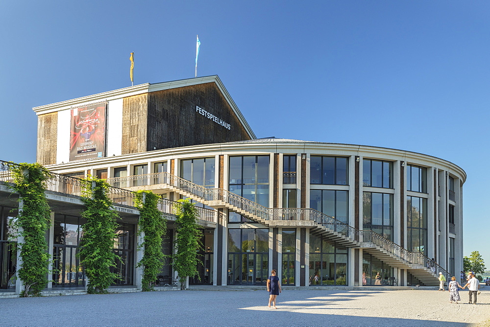 Festival Hall, Fussen, Allgau, Schwaben, Bavaria, Germany, Europe