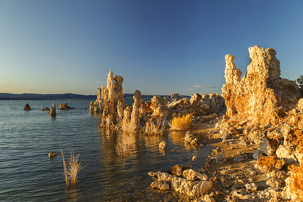 Tufa formations at Mono Lake, South Tufa State Reserve, Sierra Nevada, California, United States of America, North America