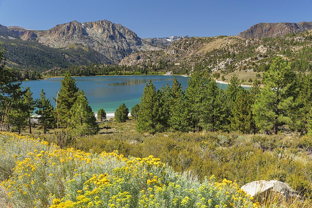 June Lake, Sierra Nevada, Mono County, California, United States of America, North America