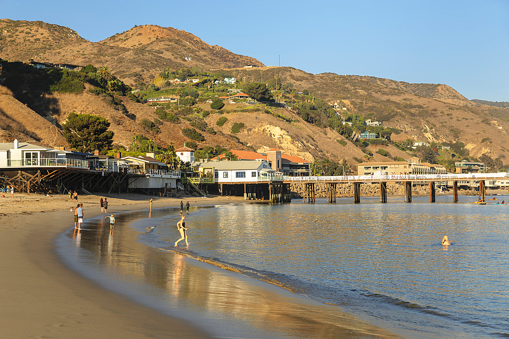 Malibu Surfrider Beach, Malibu, California, United States of America, North America