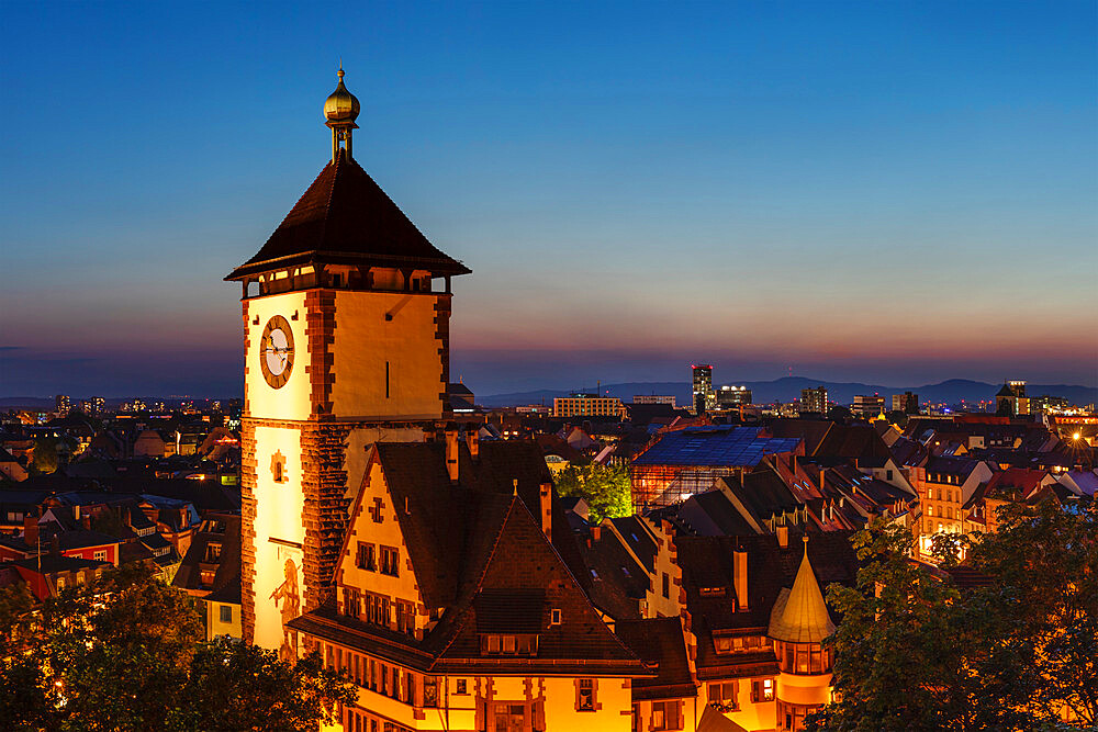 Schwabentor, Freiburg im Breisgau, Baden- Wurttemberg, Germany, Europe