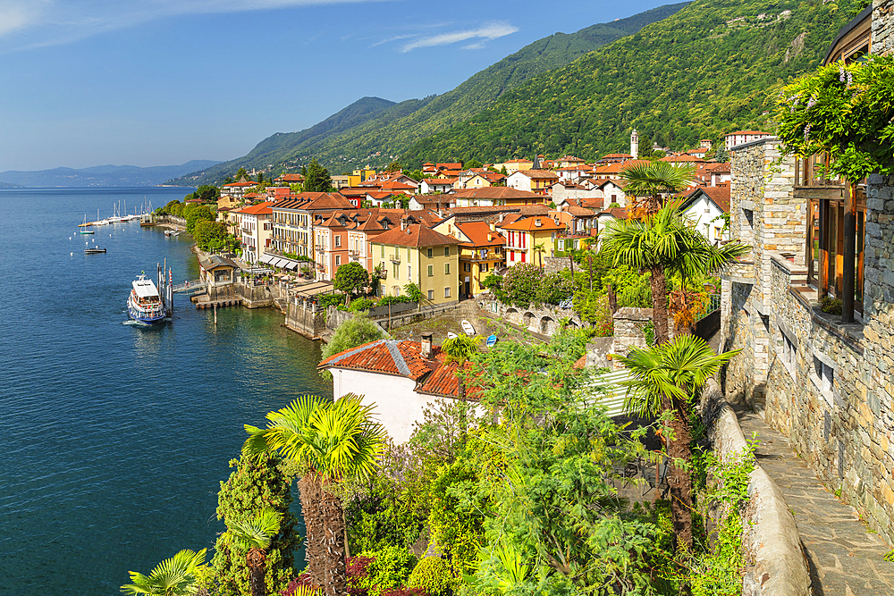 Cannero Riviera, Lago Maggiore, Piedmont, Italian Lakes, Italy, Europe