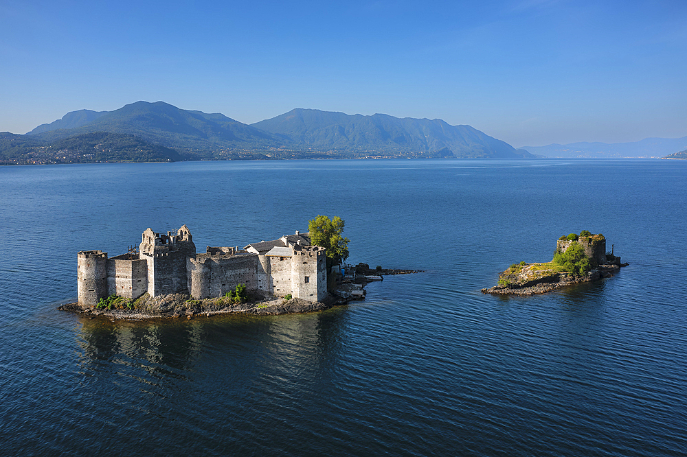 Castelli di Cannero, Cannero Riviera, Lago Maggiore, Piedmont, Italian Lakes, Italy, Europe