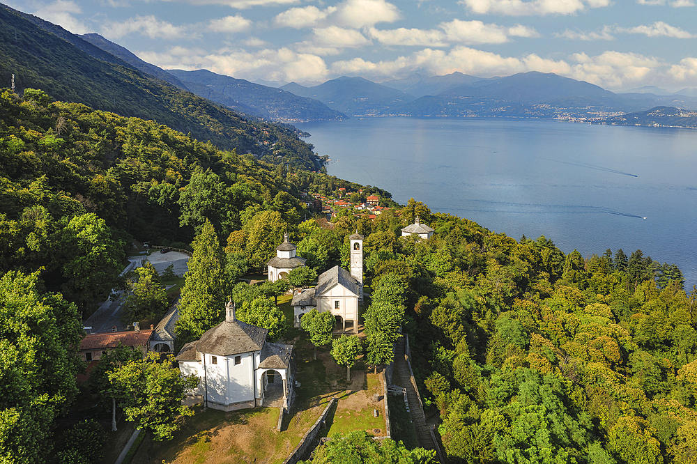 Sacro Monte di Ghiffa, Ghiffa, UNESCO World Heritage Site, Lago Maggiore, Piedmont, Italian Lakes, Italy, Europe