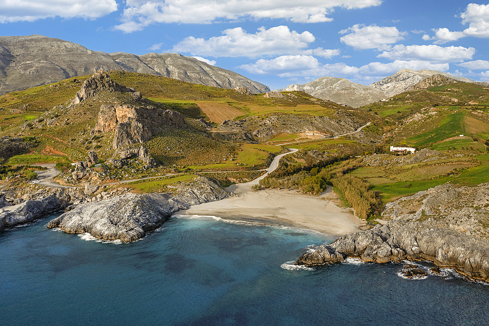 Ammoudi Beach, Plakias, Rethymno; Crete, Greek Islands, Greece, Europe