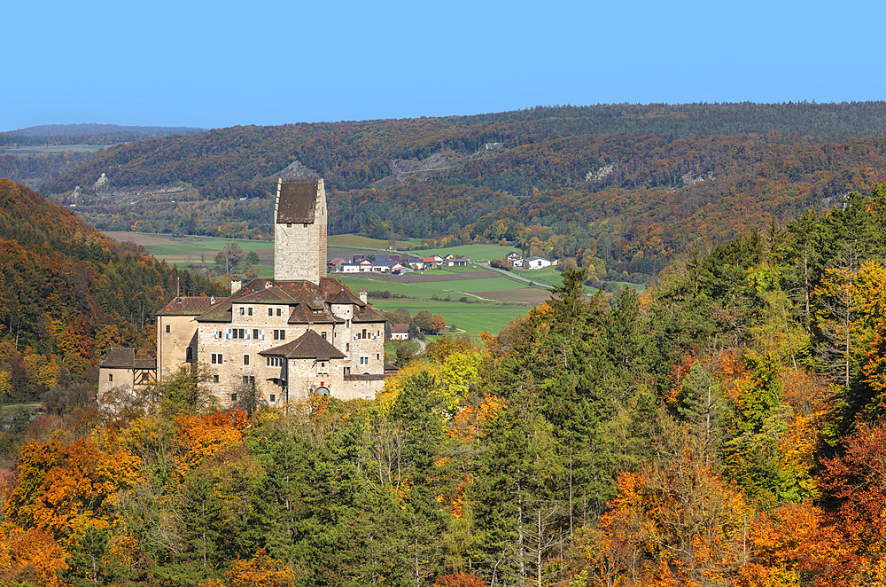 Kipfenberg Castle, Kipfenberg, Altmuhl Valley Nature Park, Bavaria, Germany, Europe