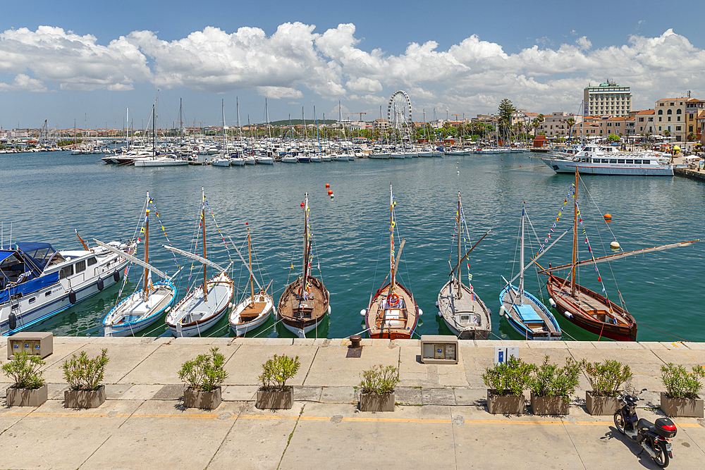 Marina of Alghero, Sassari province, Sardinia, Italy, Mediterranean, Europe