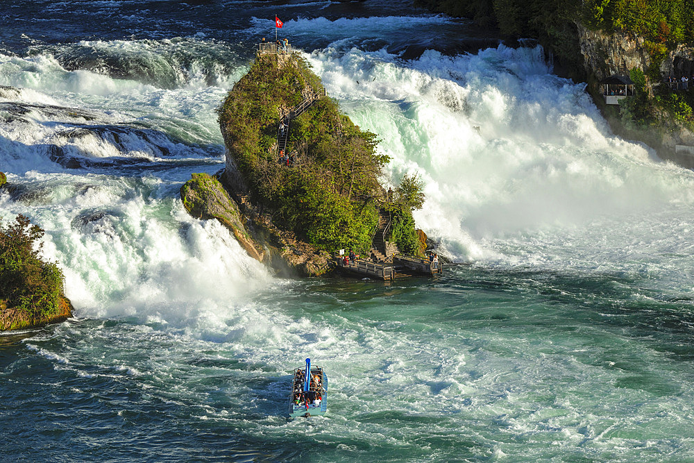 Rhine Falls of Schaffhausen, Neuhausen bei Schaffhausen, Switzerland, Europe