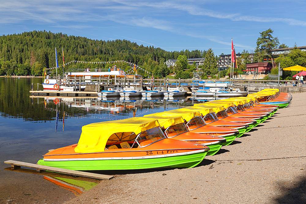 Titisee, Schwarzwald (Black Forest), Baden-Wurttemberg, Germany, Europe