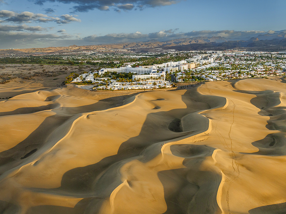 Riu Palace Resort at Maspalomas Sand Dunes, Gran Canaria, Canary Islands, Spain, Atlantic, Europe