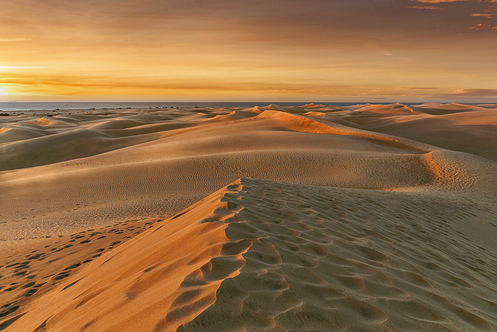 Maspalomas Sand Dunes, Gran Canaria, Canary Islands, Spain, Atlantic, Europe