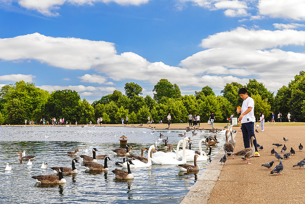 Kensington Gardens, Kensington, London, England,