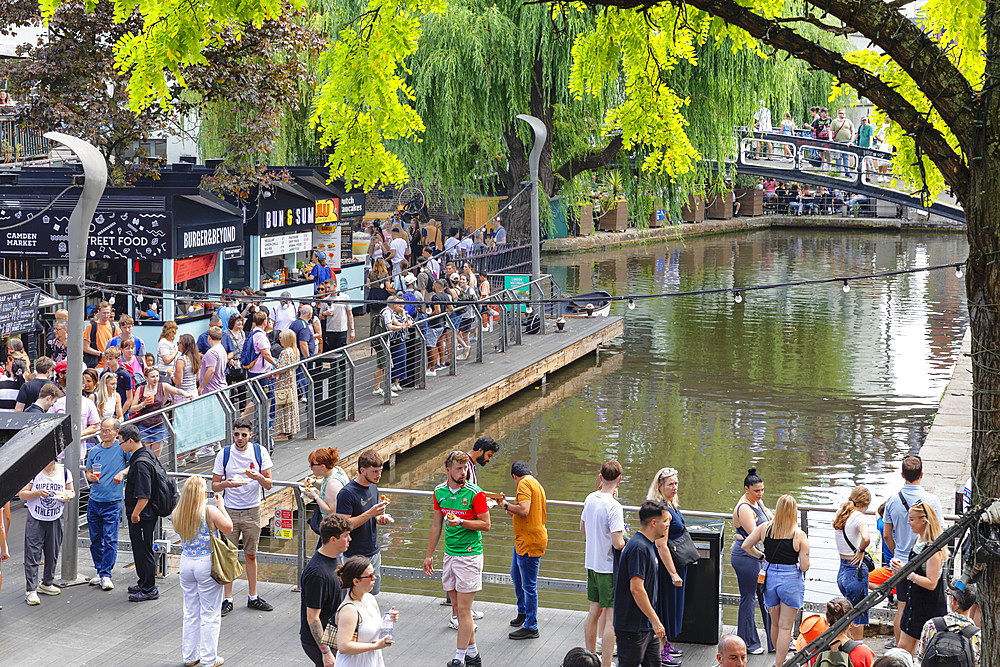 Camden Market, Camden Town, London, England,