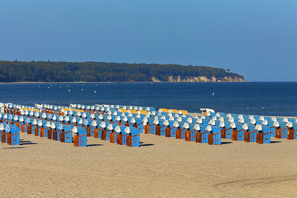 Beach of Warnemünde, Baltic Sea, Mecklenburg-Western Pomerania, Germany