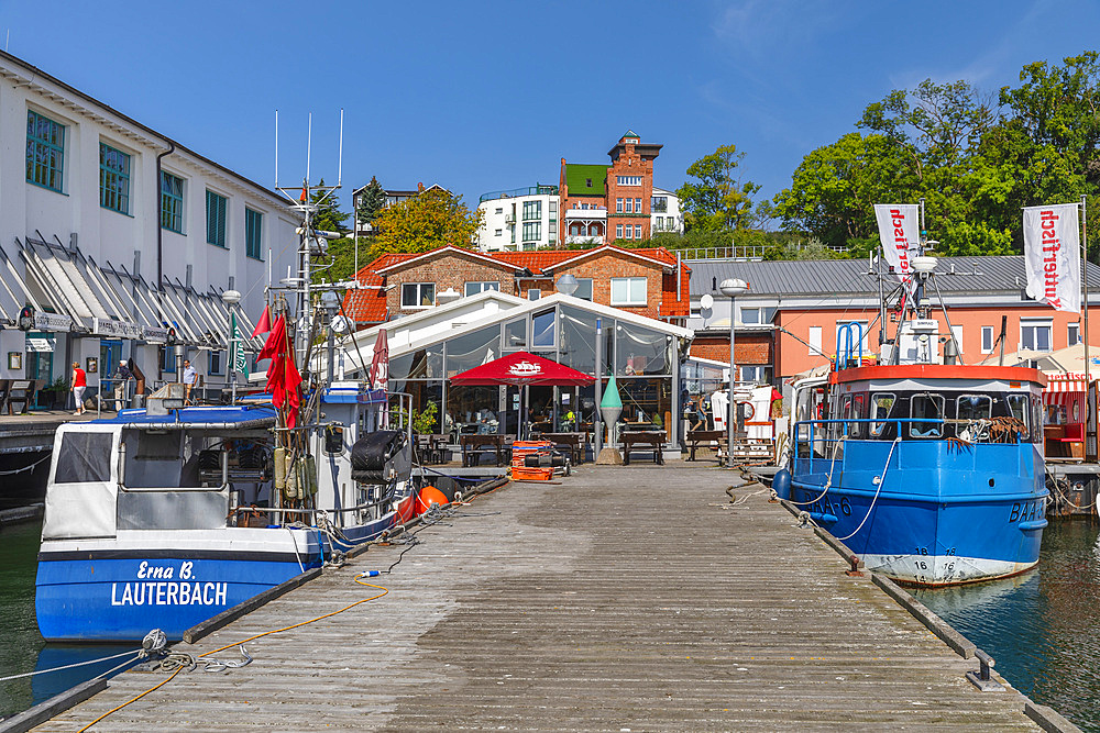 Sassnitz harbour, Rügen Island, Mecklenburg-Western Pomerania, Germany