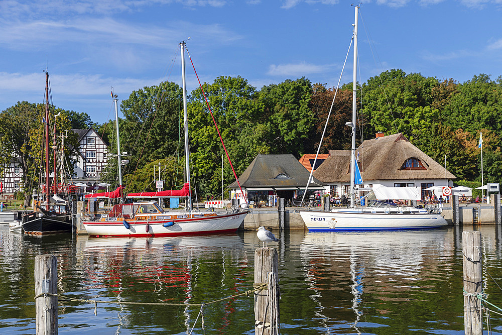 Kloster port, Hiddensee Island, Mecklenburg-Western Pomerania, Germany
