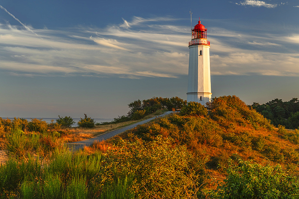 Dornbusch Lighthouse, Hiddensee Island, Mecklenburg-Western Pomerania, Germany