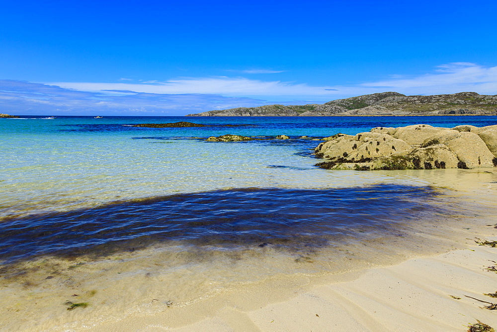 Achmelvich beach in Highland, Scotland, Europe