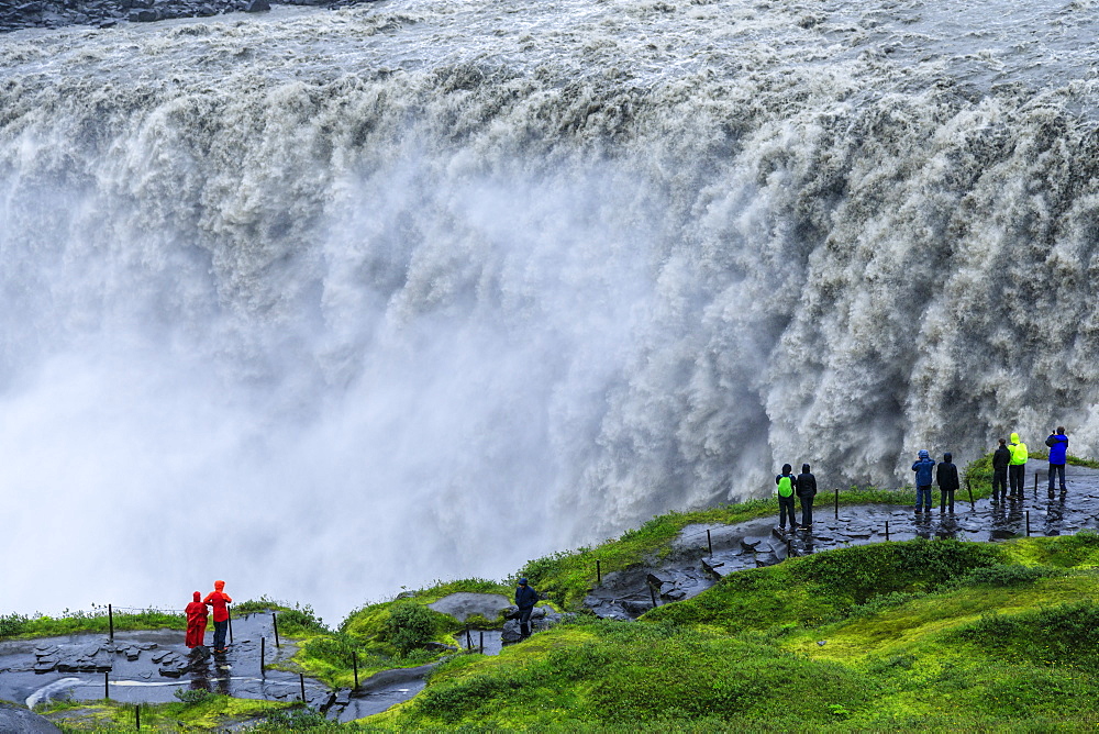 Dettifoss waterfall in Vatnajokull National Park, Iceland, Europe