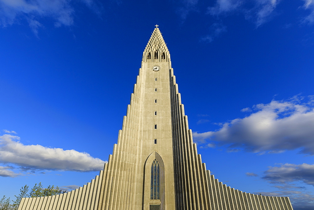 Hallgrimskirkja church in Reykjavik, Iceland, Europe