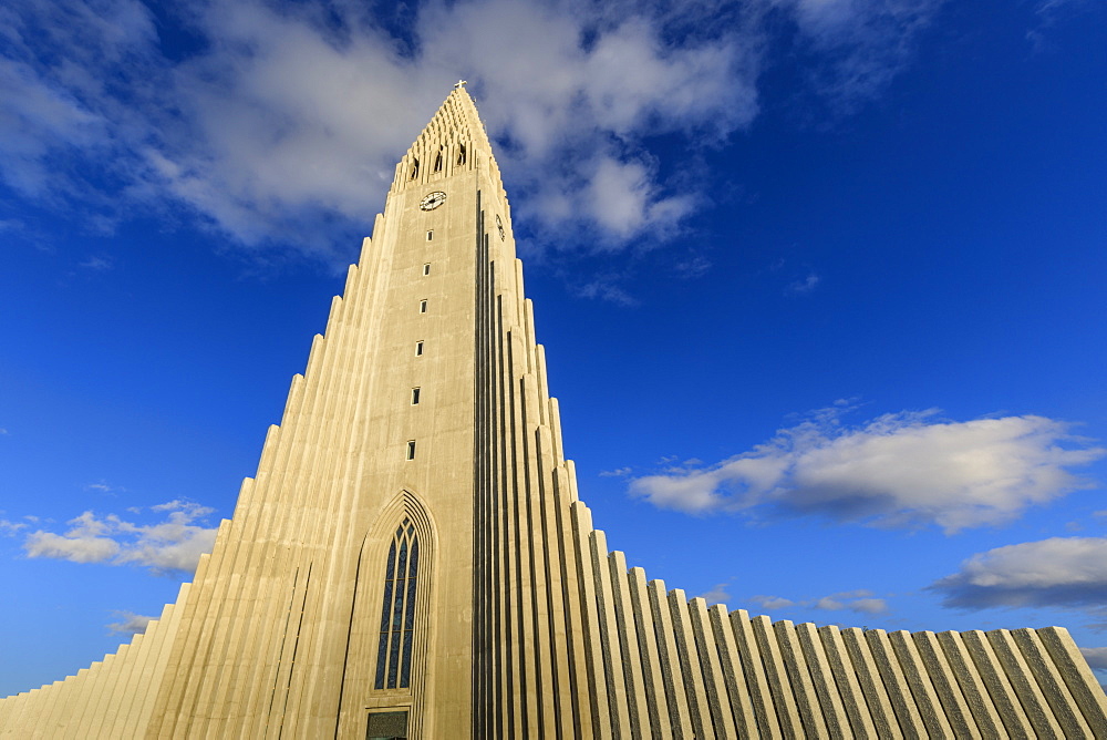 Hallgrimskirkja church in Reykjavik, Iceland, Europe