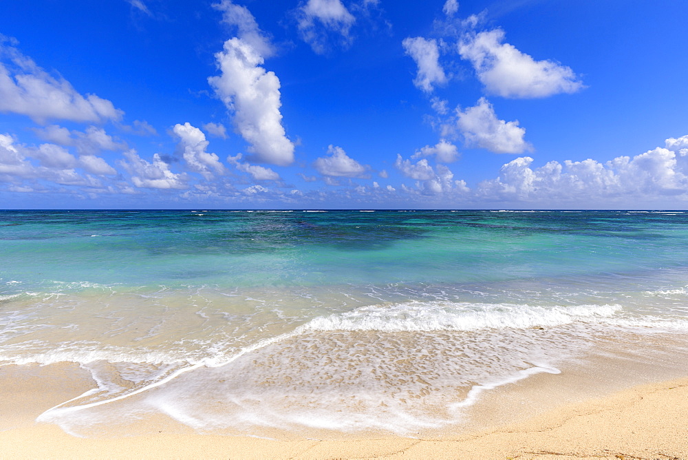 Nisbet Beach, turquoise sea, Nevis, St. Kitts and Nevis, West Indies, Caribbean, Central America