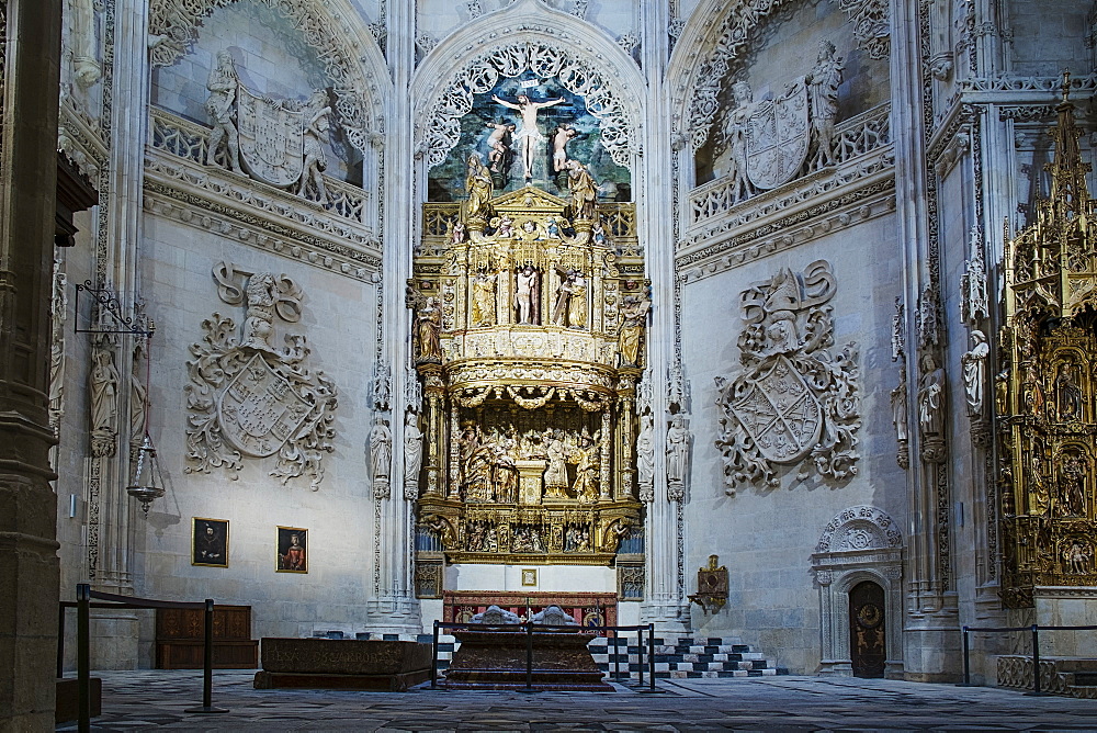 The Chapel of Purification (The Chapel of the Condestables), Burgos Cathedral, UNESCO World Heritage Site, Burgos, Castile and Leon, Spain, Europe