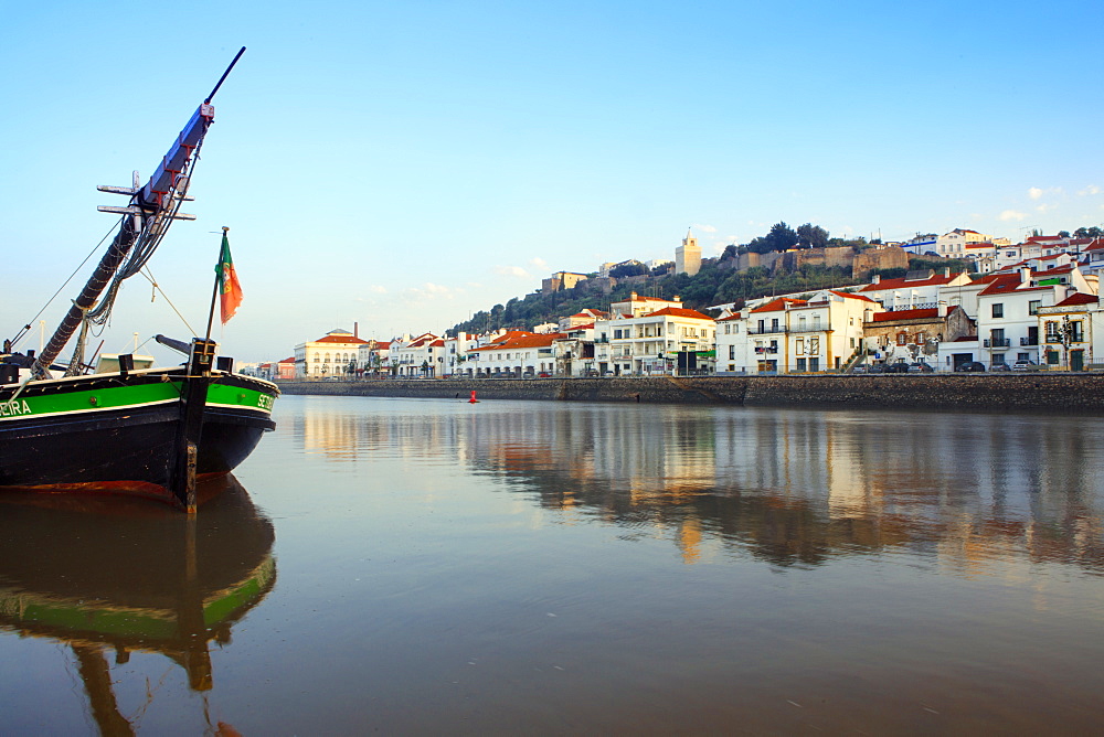 Alcacer do Sal and the Sado River, Alentejo, Portugal, Europe