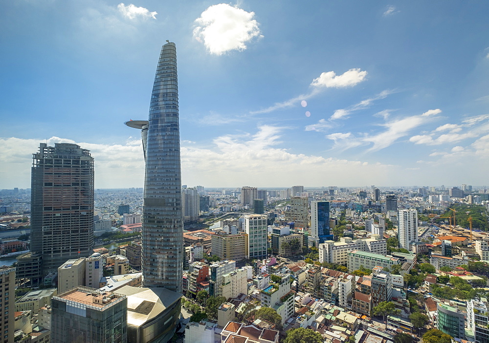 View of the city skyline, Ho Chi Minh City, Vietnam, Indochina,