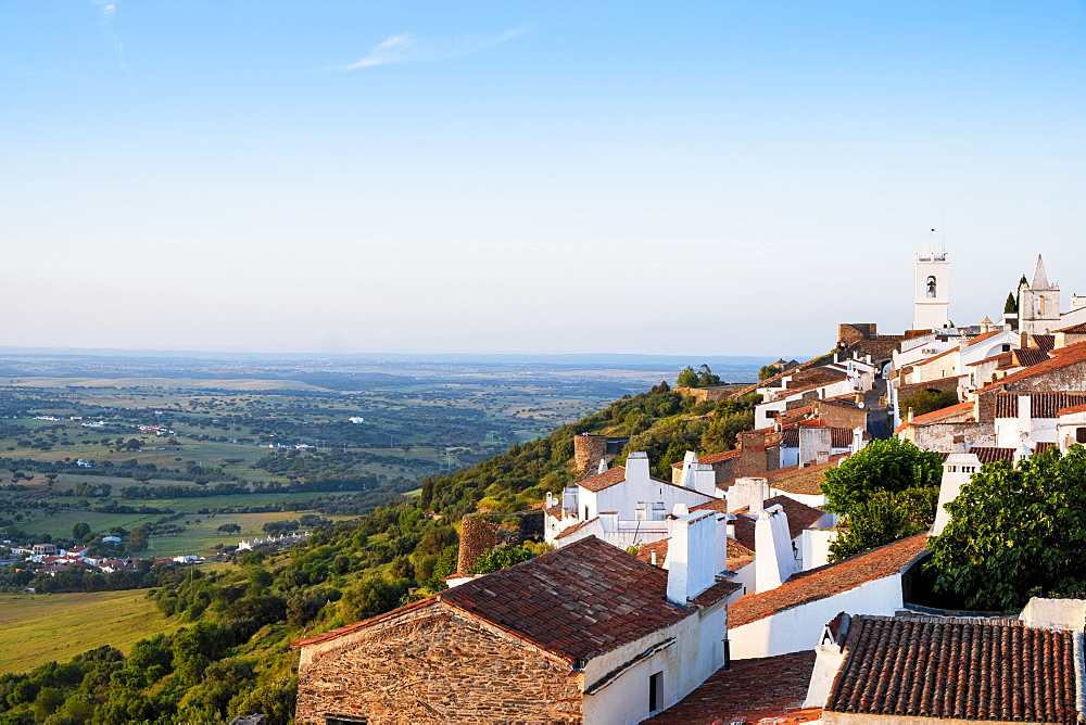 Monsaraz village and castle, Alentejo, Portugal, Europe