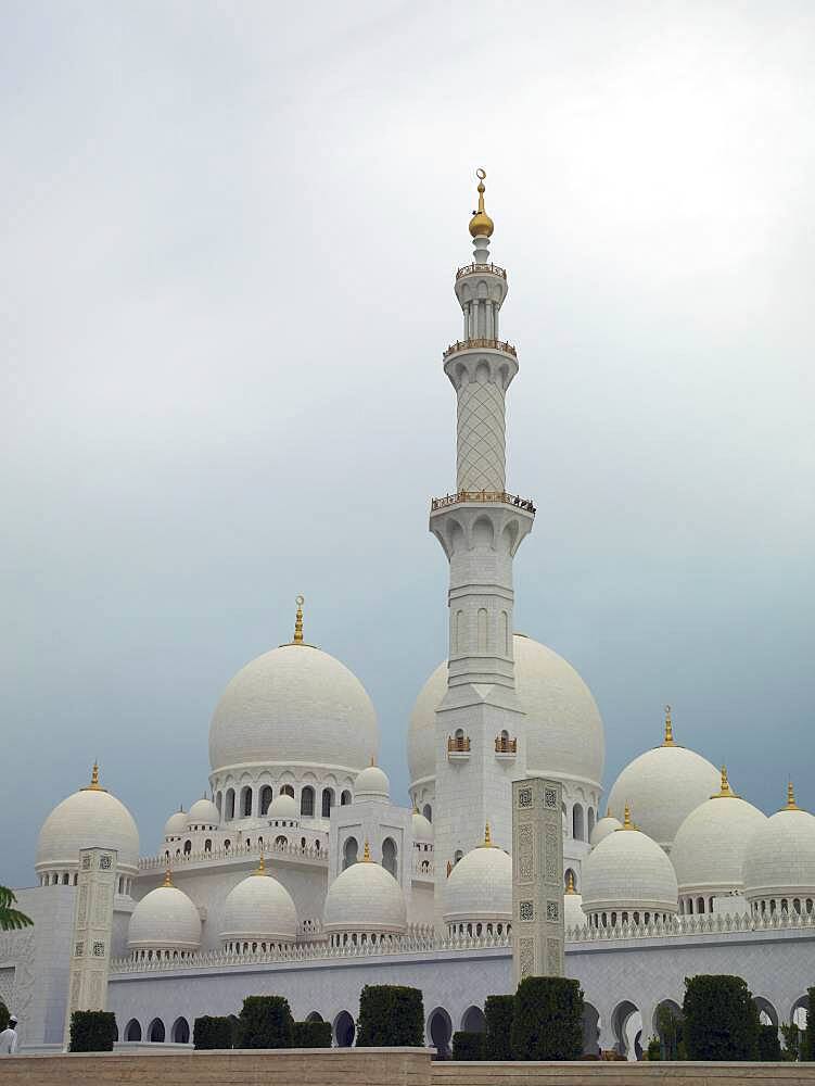 High rise buildings in cityscape, Abu Dhabi Emirate, United Arab Emirates