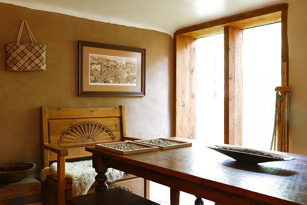 Traditional indigenous dining room