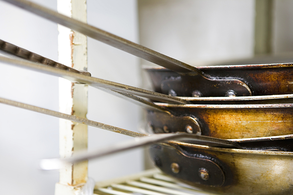 Stack of Dirty Pans