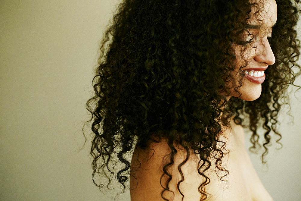 Portrait of smiling Hispanic woman