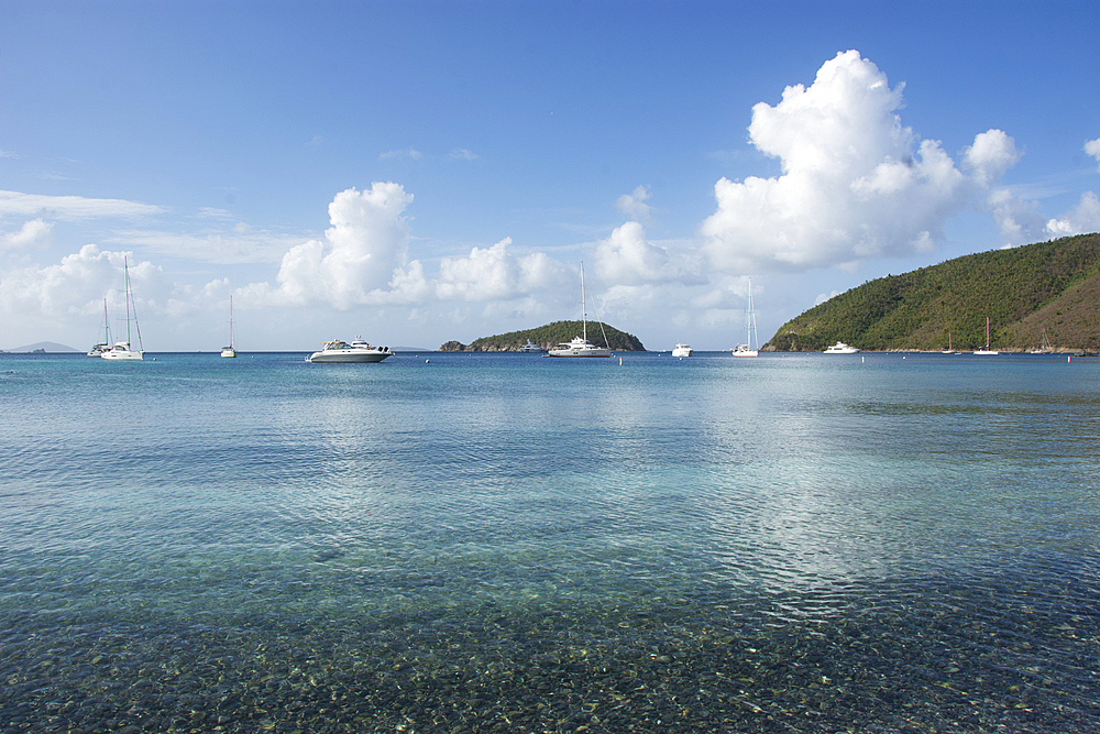 Maho Bay, St. John, United States Virgin Islands, USA
