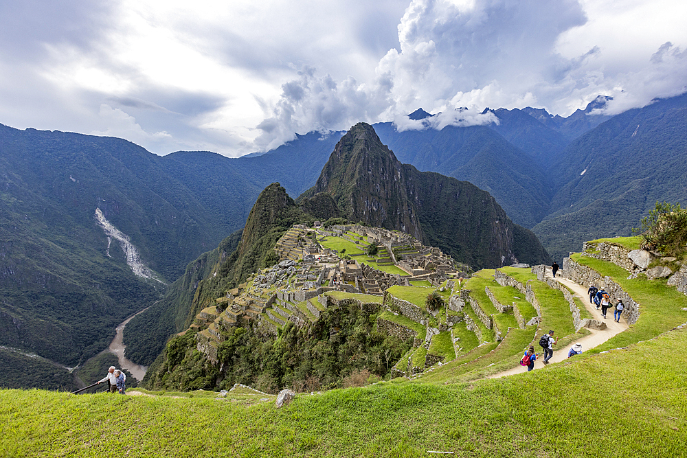 Machu Picchu Inca ruins and mountains