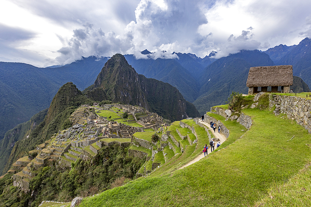 Machu Picchu Inca ruins and mountains