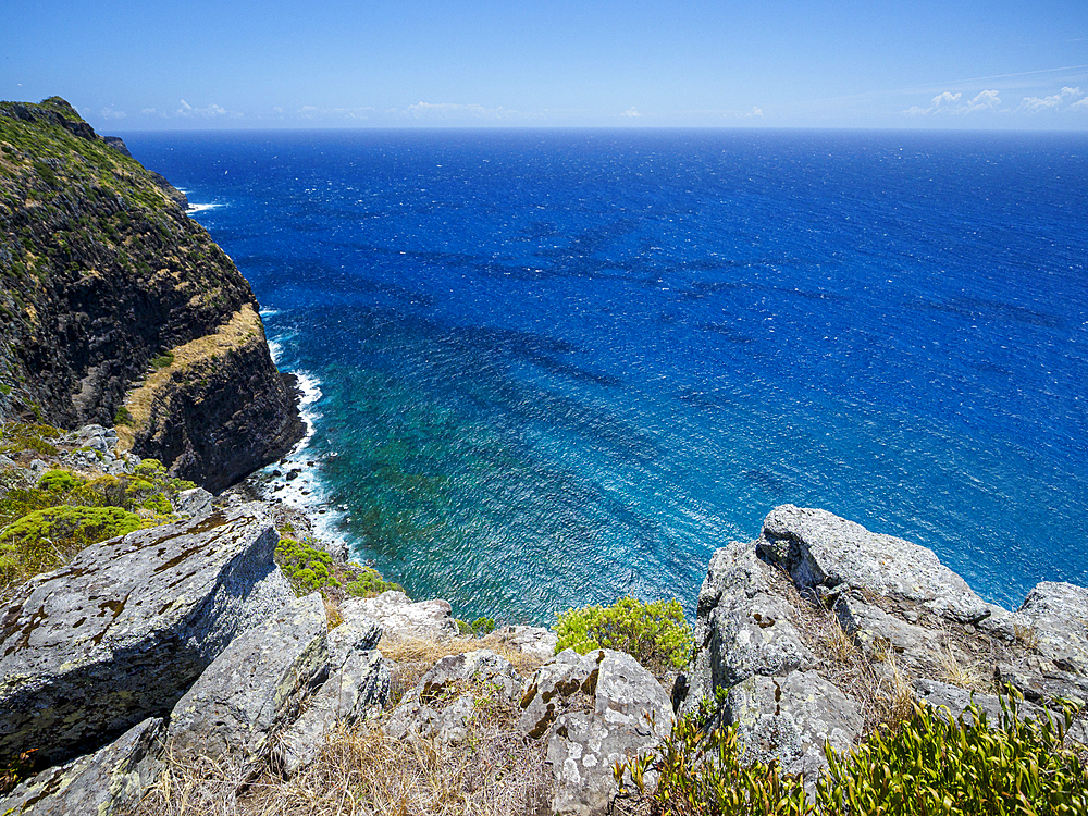 Deep blue sea off coast of Lord Howe Island, Lord Howe Island, New South Wales, Australia
