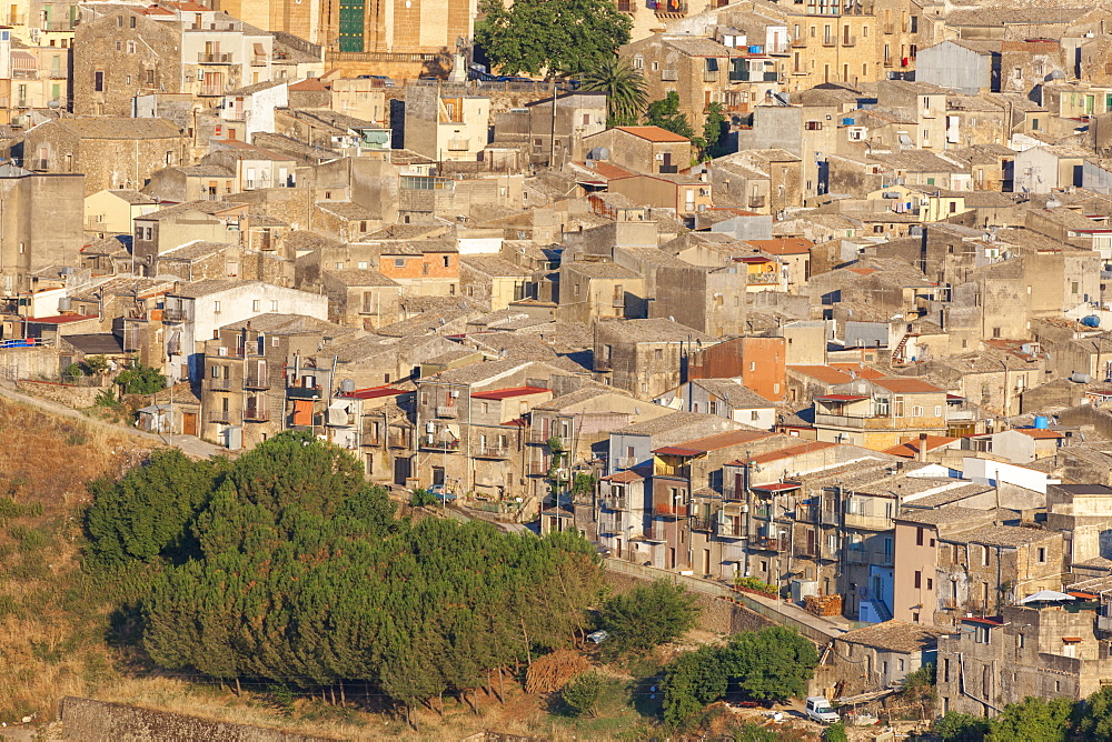 The ancient baroque old town of Piazza Armerina, Province of Enna, Sicily, Italy, Mediterranean, Europe