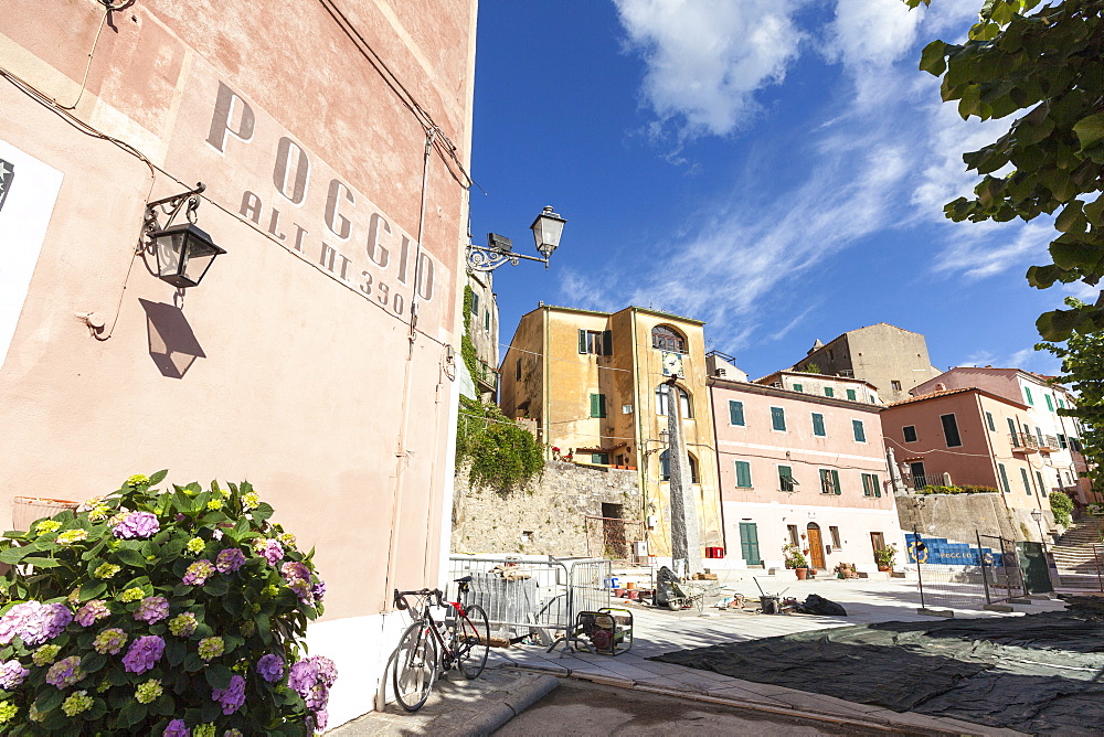 Old part of the village of Poggio, Marciana, Elba Island, Livorno Province, Tuscany, Italy, Europe